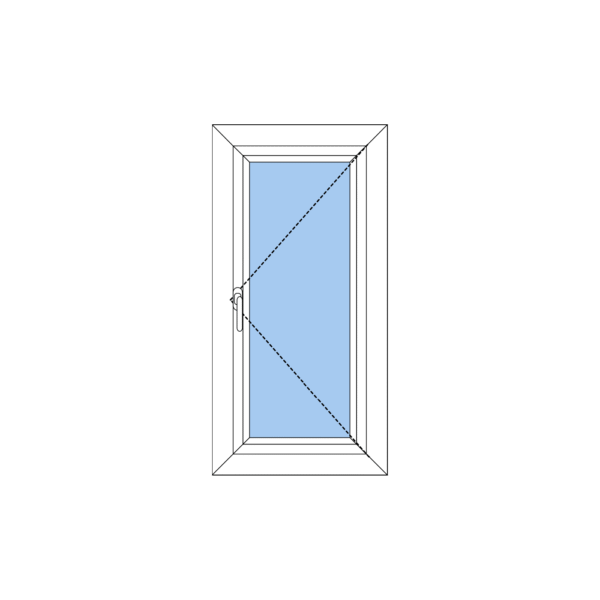 Ideal 4000 Casement - Side Hung 500x1000